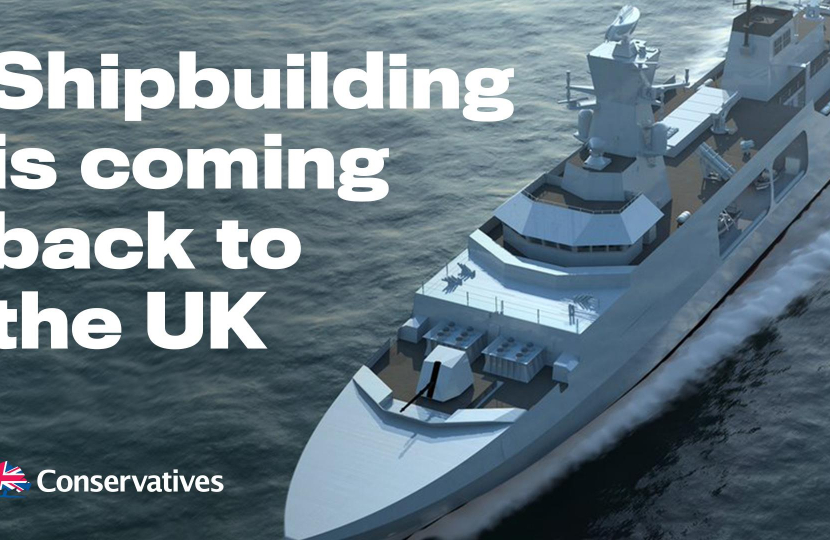 We’re bringing shipbuilding back to the UK